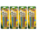 Crayola Big Paintbrush Set, Flat, PK16 BIN053520
